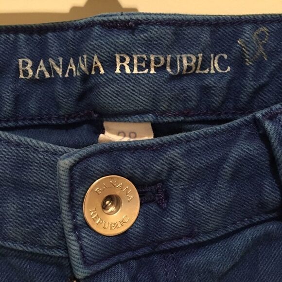 Banana Republic Blue Skinny Jeans - Picture 3 of 7